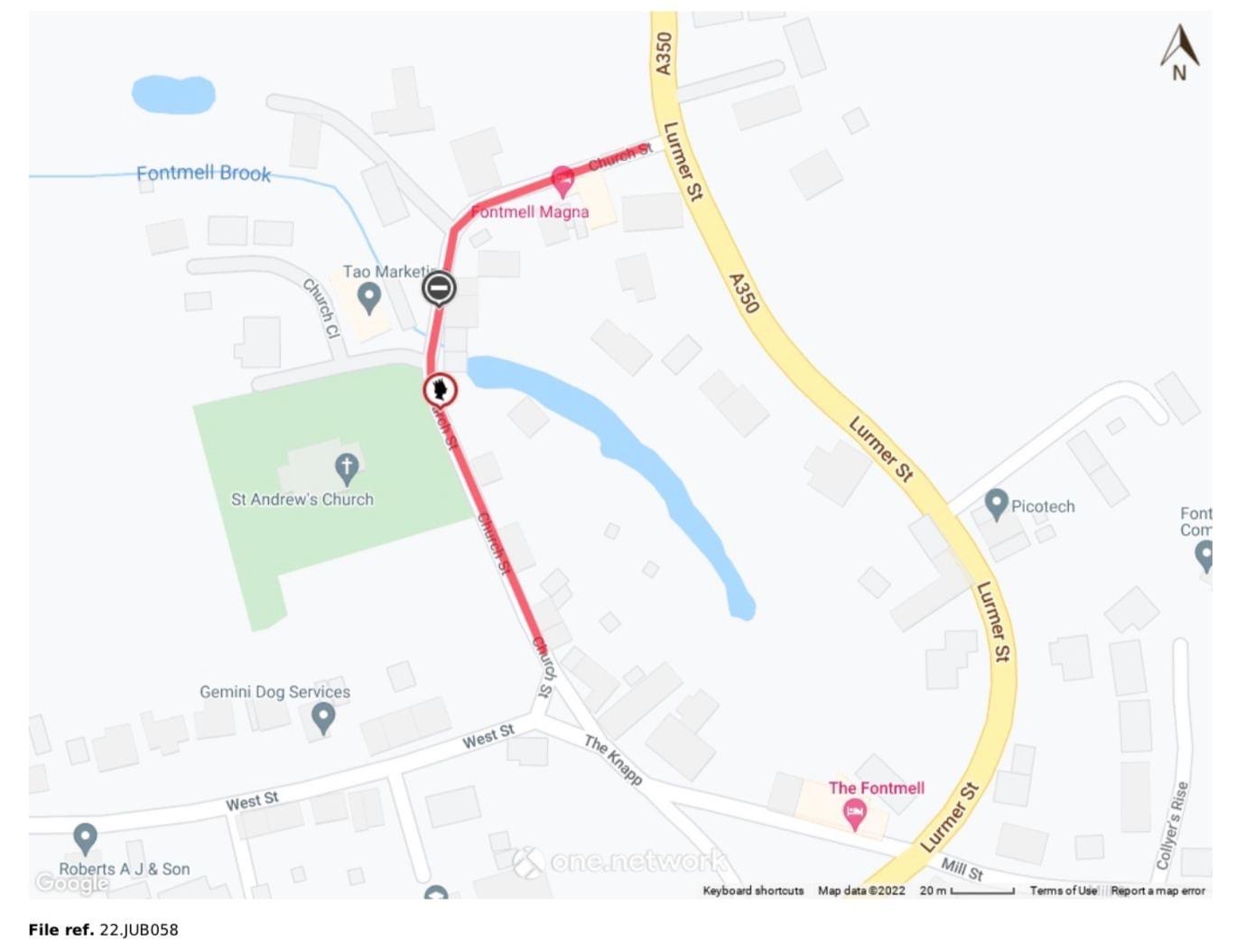 Church Street Will be closed on June 5th