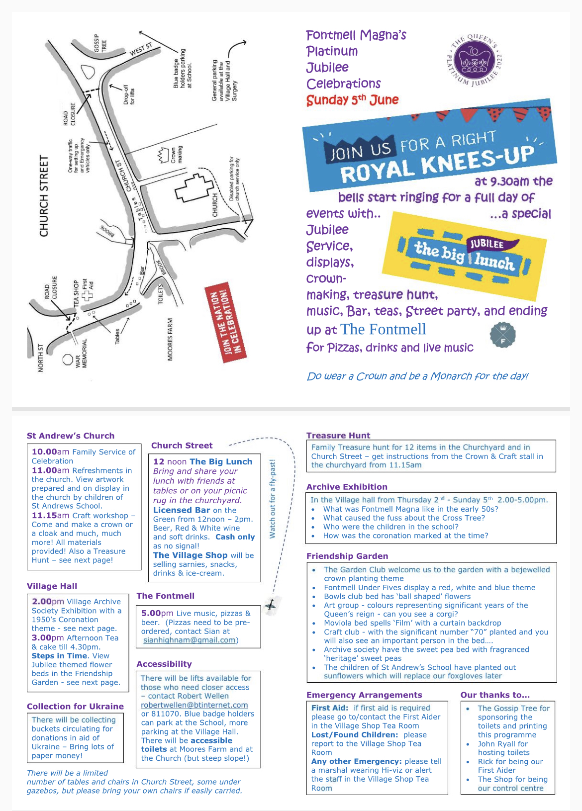 Final Jubilee update