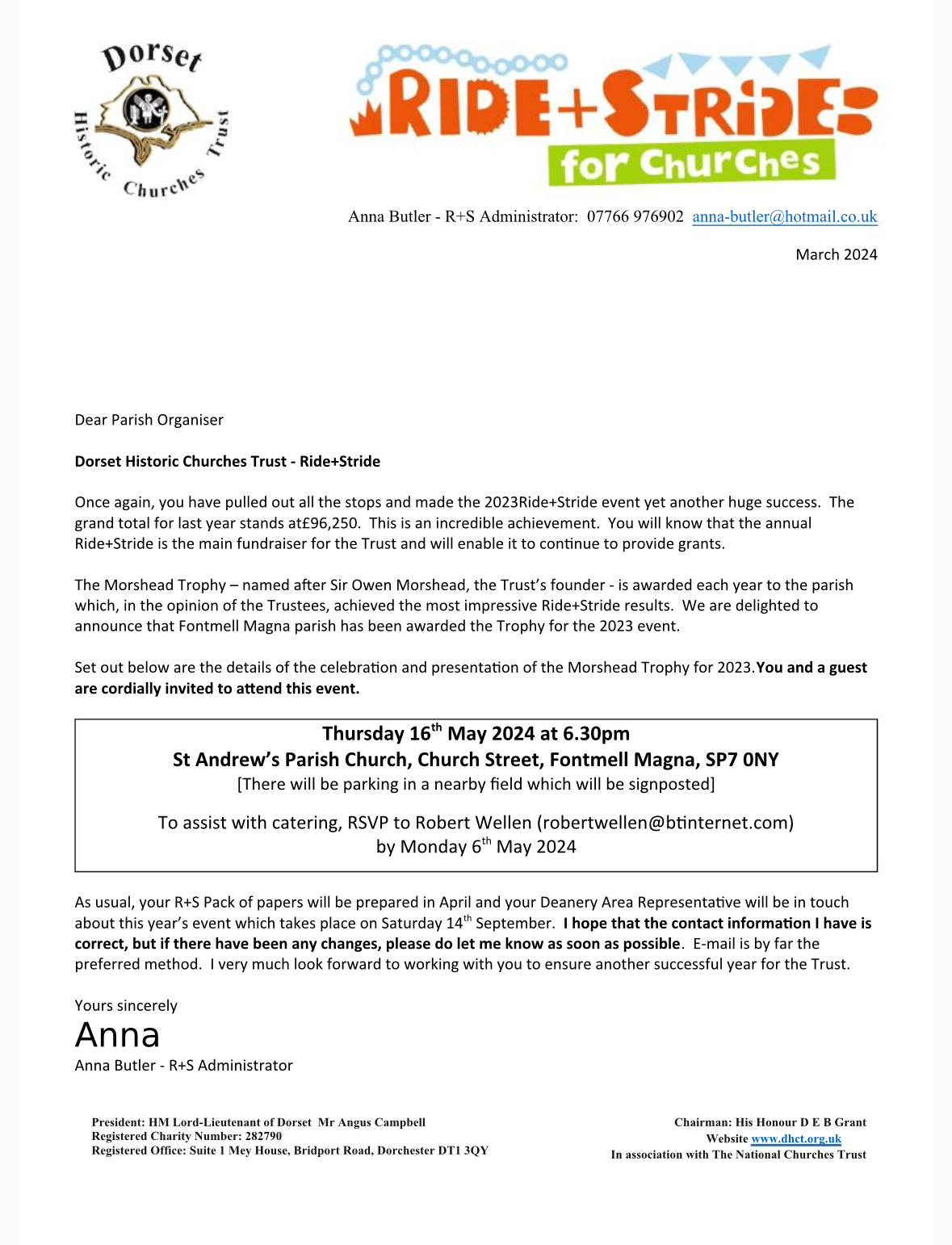 Morshead Trophy Presentation 